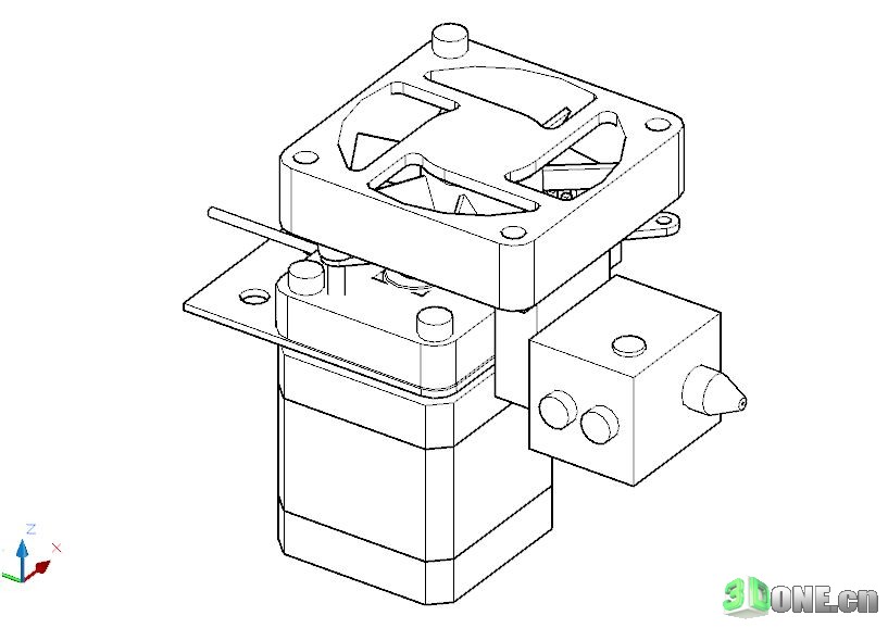 [DIY改装] DIY全金属框架的3D打印机（更新软件）