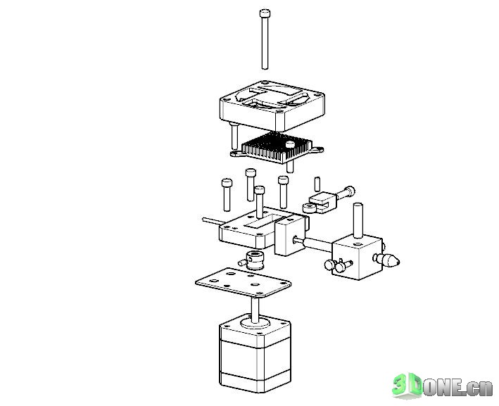 [DIY改装] DIY全金属框架的3D打印机（更新软件）