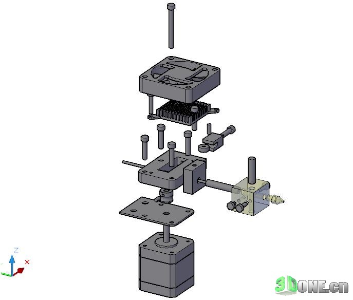 [DIY改装] DIY全金属框架的3D打印机（更新软件）