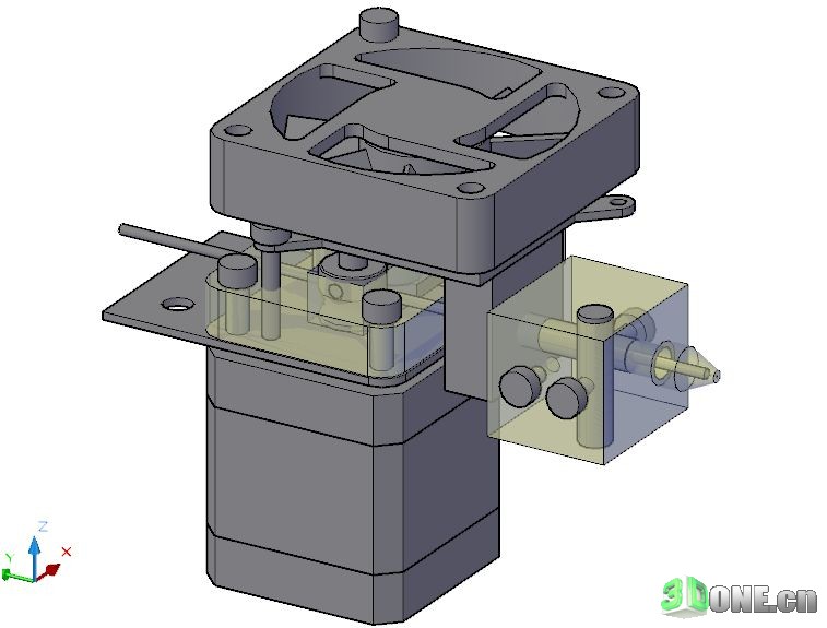 [DIY改装] DIY全金属框架的3D打印机（更新软件）