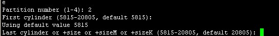 linux下磁盘分区详解 图文