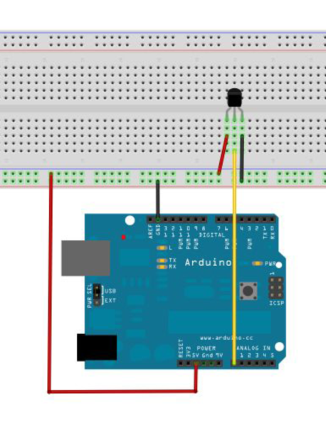 Arduino 入门到精通 LM35 温度传感器