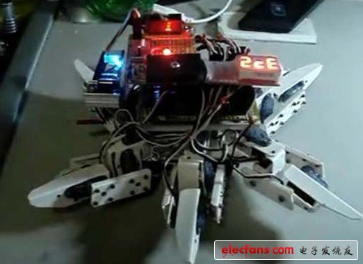 工程师DIY巨献:教你制作六足移动机器人(多图)