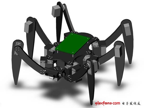 工程师DIY巨献:教你制作六足移动机器人(多图)