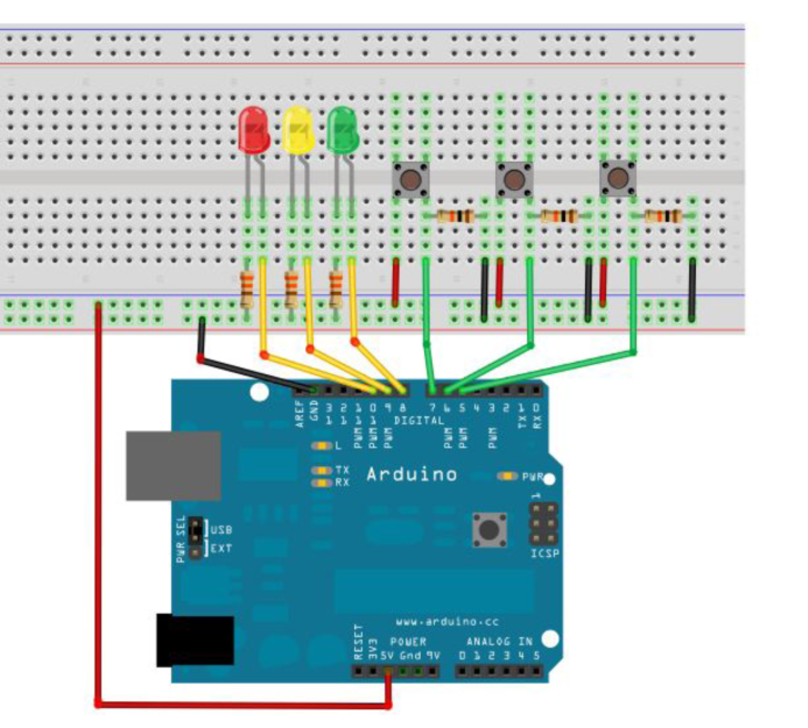 Arduino 入门到精通 抢答器设计