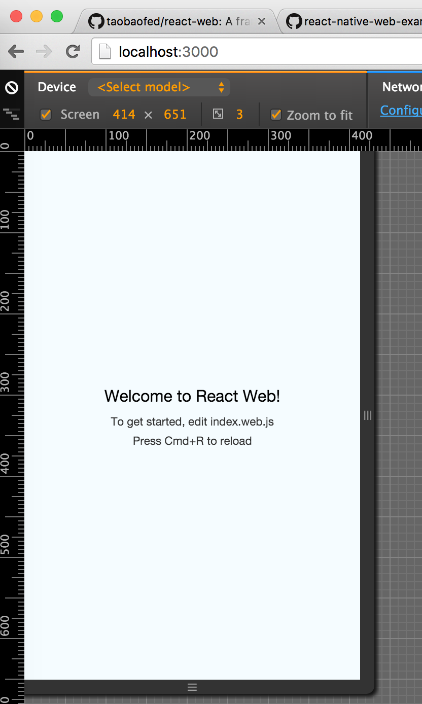 三个步骤将你的 React Native 项目运行在 Web 浏览器上面