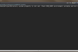 Dmaven.multiModuleProjectDirectory system propery is not set.