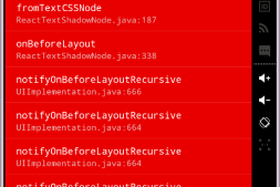 React Native : Unexpected view type nested under text node